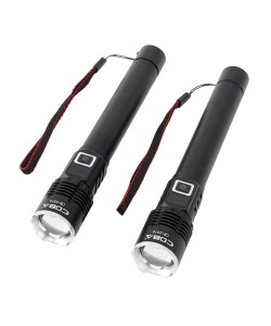 Фонарь ручной COBA CB-2078-2 Zoom светодиодный, 3 режима