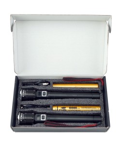Фонарь ручной COBA CB-2078-2 Zoom светодиодный, 3 режима