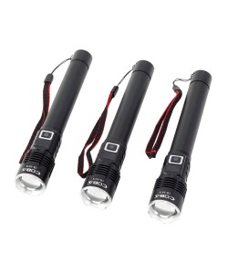 Фонарь ручной COBA CB-2078-3 Zoom светодиодный, 3 режима