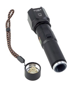 Фонарь ручной COBA CB-2506 Zoom светодиодный, 3 режима (5 цветов свечения)