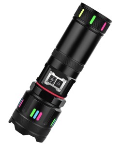 Фонарь ручной COBA CB-G37Y Zoom светодиодный, 3 режима