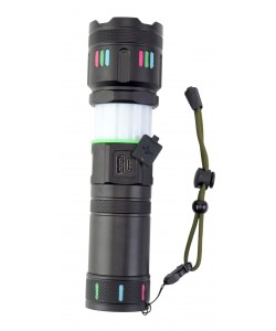 Фонарь ручной COBA CB-G37Y Zoom светодиодный, 3 режима