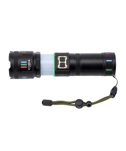 Фонарь ручной COBA CB-G37Y Zoom светодиодный, 3 режима