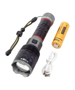 Фонарь ручной COBA CB-G685 Zoom светодиодный, 3 режима