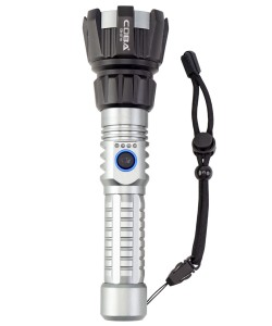 Фонарь ручной COBA CB-G710-РМ30-ТG Zoom светодиодный, 3 режима