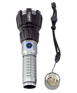 Фонарь ручной COBA CB-G711-РМ30-ТG Zoom светодиодный, 3 режима