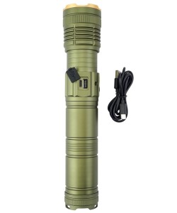 Фонарь ручной COBA CB-G905 Zoom светодиодный, 5 режимов (3 цвета свечения)
