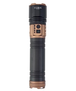 Фонарь ручной COBA CB-G908 Zoom светодиодный, 5 режимов (4 цвета свечения)