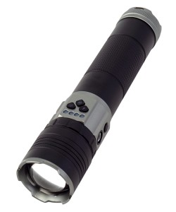 Фонарь ручной COBA CB-G909 Zoom светодиодный, 5 режимов (3 цвета свечения)