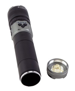 Фонарь ручной COBA CB-G909 Zoom светодиодный, 5 режимов (3 цвета свечения)