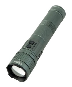 Фонарь ручной COBA CB-G910-TG+T6 Zoom светодиодный, 5 режимов (5 цветов свечения)
