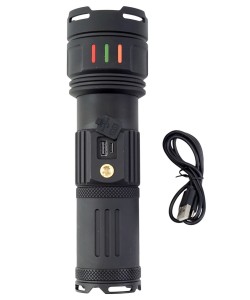 Фонарь ручной COBA CB-R16-TG Zoom светодиодный, 3 режима