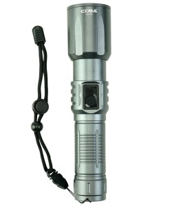 Фонарь ручной COBA CB-X86 Zoom светодиодный, 3 режима