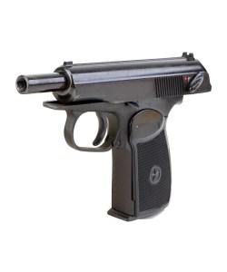 Пневматический пистолет Baikal МР-654К-22 (ПМ, фальшглушитель)
