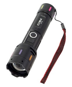Фонарь ручной COBA CB-X89 Zoom светодиодный, 3 режима