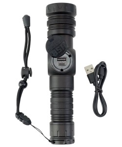 Фонарь ручной Blesklux FR-2305-PM30-TG Zoom светодиодный, 9 режимов