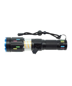 Фонарь ручной Огонь FR-G560Y-PM60-TG Zoom светодиодный, 3 режима