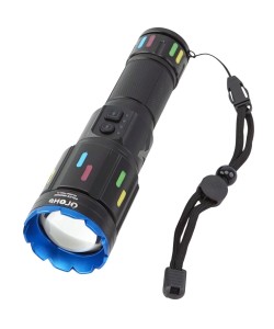 Фонарь ручной Огонь FR-G560Y-PM60-TG Zoom светодиодный, 3 режима