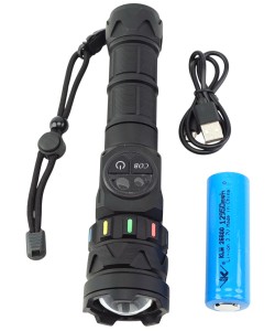 Фонарь ручной Blesklux YM-BL701-TG Zoom светодиодный, 9 режимов