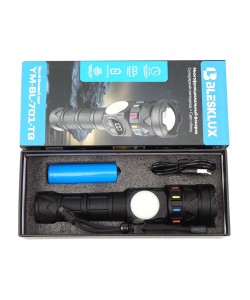 Фонарь ручной Blesklux YM-BL701-TG Zoom светодиодный, 9 режимов