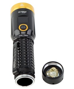 Фонарь ручной Yemao YM-F701 светодиодный, 7 режимов (с лазером)