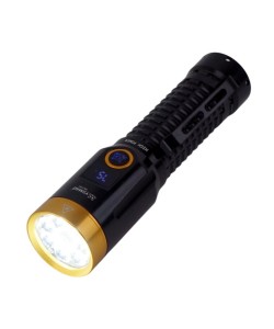 Фонарь ручной Yemao YM-F701 светодиодный, 7 режимов (с лазером)