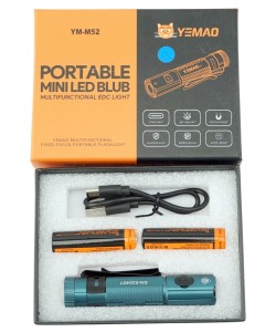 Фонарь ручной Yemao YM-M52 светодиодный, 6 режимов