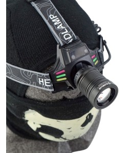 Фонарь налобный Blesklux BL-T6024-PM10-3TG Zoom светодиодный, 4 режима (с датчиком движения)