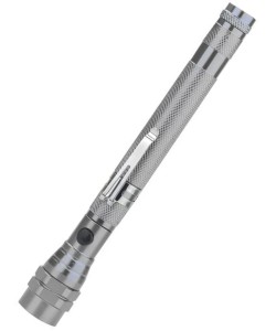 Фонарь телескопический T91 светодиодный, 1 режим (Silver)