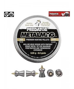 Пули JSB Predator Metalmag 4,5 мм, 0,55 г (200 штук)