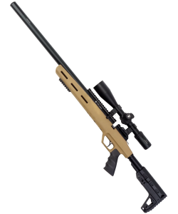 Пневматическая винтовка ZR Arms M30C (пластик, PCP, редуктор) 6,35 мм