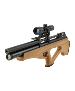 Пневматическая винтовка ZR Arms P10 (бук, PCP, редуктор, ★3 Дж) 6,35 мм