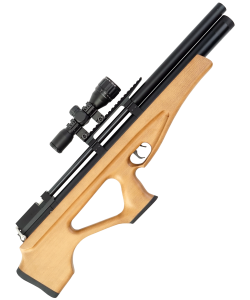 Пневматическая винтовка ZR Arms P10 (бук, PCP, редуктор, ★3 Дж) 6,35 мм