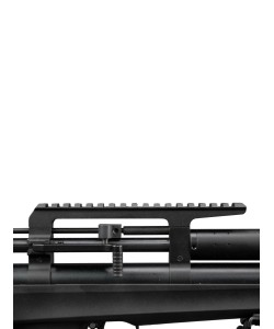 Пневматическая винтовка ZR Arms P35 (пластик, PCP, редуктор) 6,35 мм