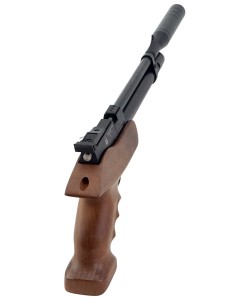 Пневматический пистолет ZR Arms PP800R, ствол 238 мм (дерево, PCP, редуктор) 4,5 мм