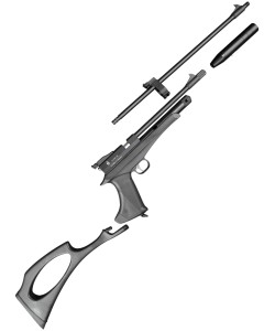 Пневматический пистолет ZR Arms CP2 CO₂ 4,5 мм (с прикладом, пулевой)