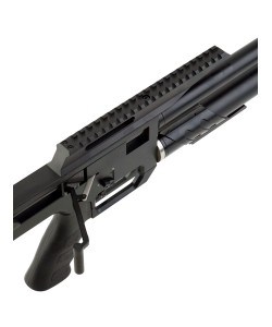 Пневматическая винтовка ZR Arms M60 (пластик, PCP, редуктор) 6,35 мм