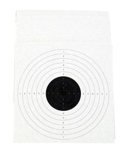 Мишени BG для пистолетов, 100х100 мм (картон, 50 штук)