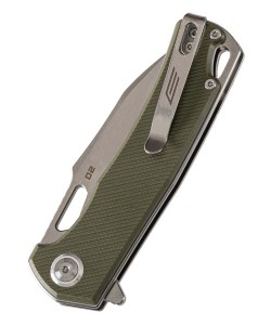 Нож складной GhostBlade Polter, лезвие 81 мм, сталь D2 (олива)