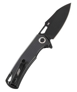 Нож складной GhostBlade Polter, лезвие 81 мм, сталь D2 (черный)