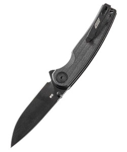 Нож складной GhostBlade Moroi, лезвие 82 мм, сталь D2 (черный)