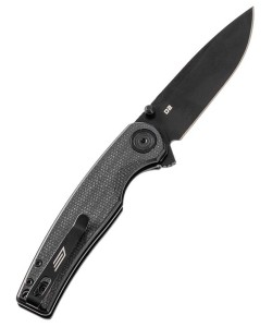 Нож складной GhostBlade Moroi, лезвие 82 мм, сталь D2 (черный)