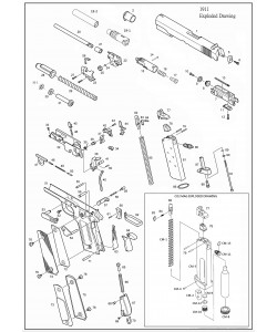 KJW 1911 пружина подавателя (Part 85)