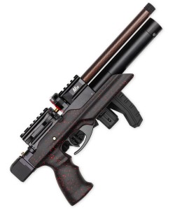 Пневматическая винтовка Ataman M20SD.NG.644 Pocket Gun (прямоток, полнотел, бук, красный, PCP) 6,35 мм