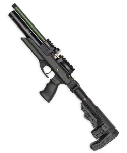 Пневматическая винтовка Ataman M20SD.NG.644 Pocket Gun (прямоток, полнотел, бук, зеленый, PCP) 6,35 мм