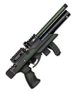 Пневматическая винтовка Ataman M20SD.NG.644 Pocket Gun (прямоток, полнотел, бук, зеленый, PCP) 6,35 мм