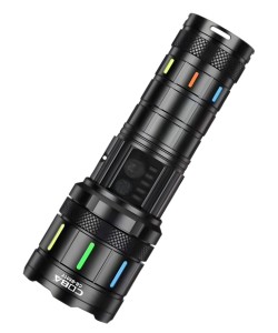Фонарь ручной COBA CB-B801Y Zoom светодиодный, 3 режима