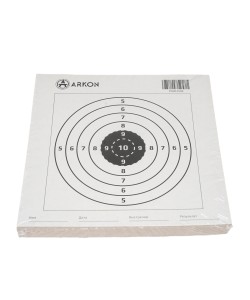 Мишень ARKON для пневматики, классическая (50 штук)