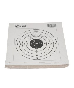 Мишень ARKON для пневматики, с надписями (50 штук)