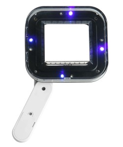 Измерительная лупа Veber MG5055 с подсветкой (10х/15х/20х)